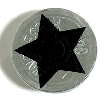 Load image into Gallery viewer, Engraved Star Shotgun Shell Slices 12 Gauge Mixed Color | Qty 10 | SHIPPING INCLUDED
