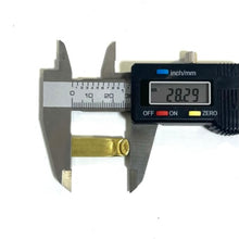 Load image into Gallery viewer, Flattened 22 Caliber Brass Blanks For Metal Stamping Real Fired Bullet Casings Qty 5 | FREE SHIPPING