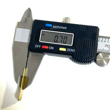 Load image into Gallery viewer, Flattened 22 Caliber Brass Blanks For Metal Stamping Real Fired Bullet Casings Qty 5 | FREE SHIPPING