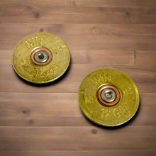 Load image into Gallery viewer, Thin Sliced Winchester 12 Gauge Gold Shotgun Shell Slices Qty 15 | FREE SHIPPING