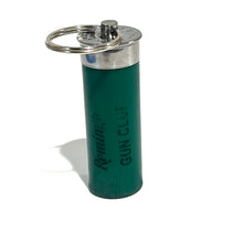 Load image into Gallery viewer, Remington Shotgun Shell Key-Chain 12 Gauge Green