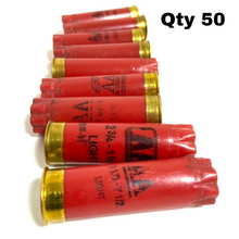 Load image into Gallery viewer, Winchester AA Red 12 Gauge Used Shotgun Shells Empty Hulls Spent Fired 12GA Casings 50 Pcs | FREE SHIPPING