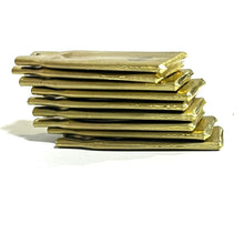 Load image into Gallery viewer, Flattened Brass Blanks With Hole For Metal Stamping Real Fired Bullet Casings Qty 5 | FREE SHIPPING