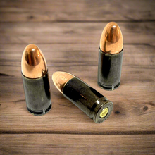 Load image into Gallery viewer, Dummy 9MM 9x19 Luger Black Casings With New Bullet | Qty 3