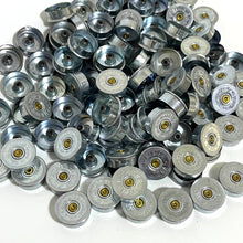 Load image into Gallery viewer, Winchester Steel Headstamps 12 Gauge Shotgun Shell Steel Bottoms Ends Empty Ammo Spent Cartridge Shotshells DIY Bullet Jewelry 50 Pcs