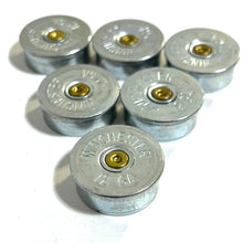 Load image into Gallery viewer, Winchester Steel Head Stamps 12 Gauge Shotgun Shell Steel Bottoms Ends Empty Ammo Spent Cartridge Shotshells DIY Bullet Jewelry 50 Pcs
