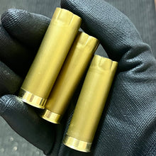 Load image into Gallery viewer, Bornaghi Italy Blank Gold Shotgun Shells 12 Gauge No Markings On Hulls Shotshells DIY Boutonniere Wedding Crafts Qty 8 | FREE SHIPPING