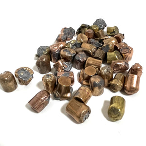 Recovered With Impact 45 ACP & 9MM Fired Bullets Qty 250 Pcs - Shipping Included