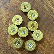 Load image into Gallery viewer, High Brass Federal Gold Medal Headstamps 12 Gauge Brass Bottoms 20 Pcs