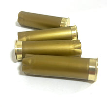 Load image into Gallery viewer, Bornaghi Italy Blank Gold Shotgun Shells 12 Gauge No Markings On Hulls Shotshells DIY Boutonniere Wedding Crafts Qty 8 | FREE SHIPPING