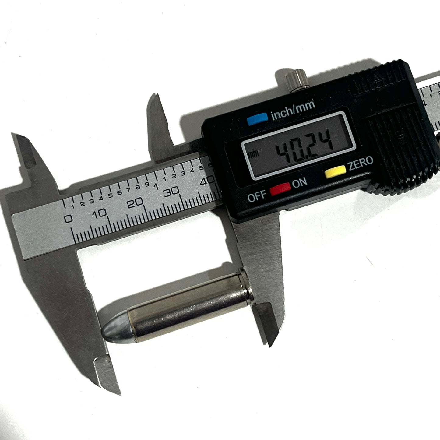357 Magnum Nickel Dummy Rounds With New Round Nose Nickel Bullet