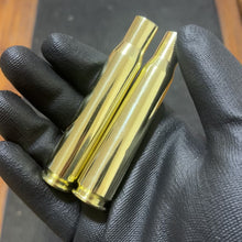 Load and play video in Gallery viewer, 50 Cal BMG Barrett 50 Caliber Bullet Casings Hand Polished Used Brass Empty Shells Fired Spent Bullet Casings Qty 4 | FREE SHIPPING