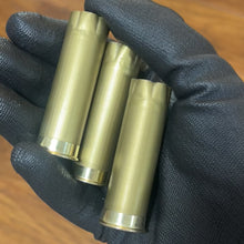 Load and play video in Gallery viewer, Bornaghi Italy Blank Gold Shotgun Shells 12 Gauge No Markings On Hulls Shotshells DIY Boutonniere Wedding Crafts Qty 8 | FREE SHIPPING