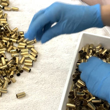 Load and play video in Gallery viewer, Empty Brass Shells 9MM Used Bullet Casings 9X19 Luger Pistol Cleaned Polished 1000 Pieces  | FREE SHIPPING