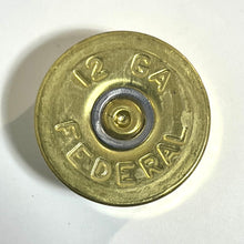 Load image into Gallery viewer, 12 Gauge Federal Headstamps Gold Brass