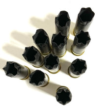 Load image into Gallery viewer, Star Crimped Black 16GA Shotgun Shells Empty Hulls