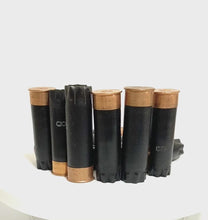 Load and play video in Gallery viewer, Remington Peters Shotgun Shells Black Hulls Used Fired Spent Cartridges 12GA Casings Shotshells 12 Gauge Boutonnieres Bullet Jewelry