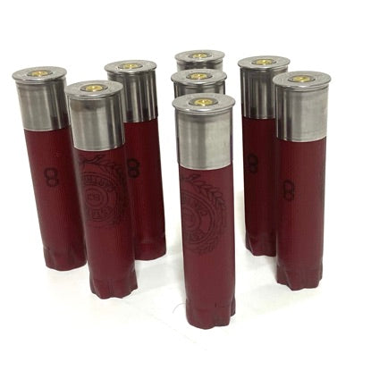 Dark Red 28 Gauge Shotgun Shells Empty High Brass Hulls Shotshells 28G –