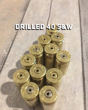 Load image into Gallery viewer, 40 Caliber Smith and Wesson Empty Brass Shells Cleaned Polished Used Spent Bullet Casings Fired Ammo