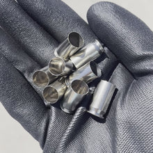 Load and play video in Gallery viewer, 45 ACP Nickel Empty Shells Spent Bullet Casings