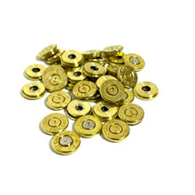 Load image into Gallery viewer, 9MM Thin Cut Bullet Slices Polished  For Jewelry
