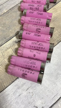 Load and play video in Gallery viewer, Pink Shotgun Shell 12 Gauge Empty Pink 12GA Hulls Shotshells Spent Casings Shot Gun Ammo Cartridges DIY Ammo Crafts 10 Pcs | FREE SHIPPING
