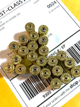 Load image into Gallery viewer, Drilled Brass Shells Polished 9MM