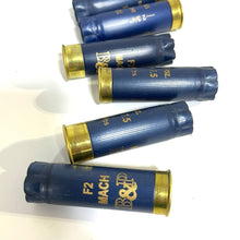 Load image into Gallery viewer, 100 Pcs Blue 12 Gauge Empty Shotgun Shells – Bulk Pack for Crafts & Jewelry