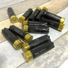 Load image into Gallery viewer, Black 12 Gauge Empty Shotgun Shells 12GA Hulls Used