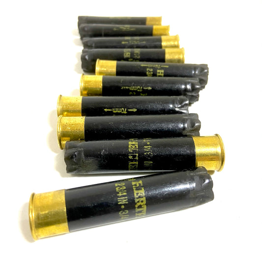 Herters Black Shotgun Shells 28 Gauge Empty Spent Hulls Used Fired Casings