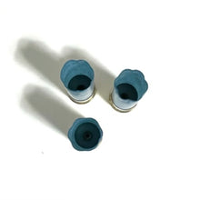 Load image into Gallery viewer, Blank Light Blue High Brass Shotgun Shells 12 Gauge Blank Hulls No Markings DIY Boutonniere Ammo Crafts 8 Pcs