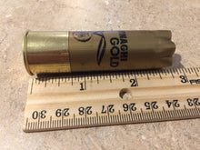 Load image into Gallery viewer, Empty Gold Shotgun Shells Size
