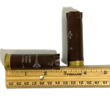 Load image into Gallery viewer, 12 Gauge Concorde Game Made In Hungary Brown Shotgun Shells Used 12GA Hulls 5 Pcs