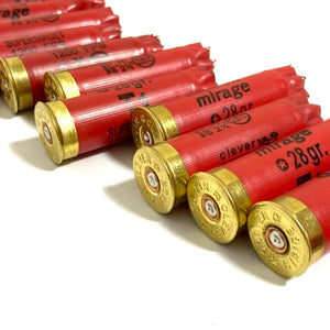 Red Empty Shotgun Shells 12 Gauge Shotshells Spent 12GA Hulls Cartridges