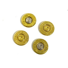 Load image into Gallery viewer, 9MM Thin Cut Bullet Slices Polished Brass