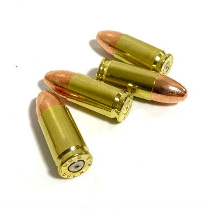 Dummy 9MM Once Fired Brass Casings Used Spent Real New Bullet –