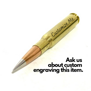 Custom Engraving Bullet 50 Cal