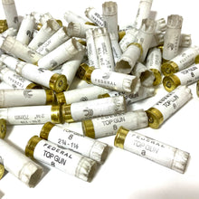 Load image into Gallery viewer, Diy Shotgun Shell Boutonnieres White and Gold