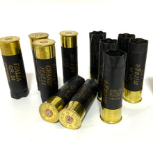 Load image into Gallery viewer, Huge Lot 400 Black Empty Shotgun Shells 12 Gauge Hulls Shotshells 12GA Casings Cartridges DIY Steampunk Jewelry