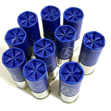 Load image into Gallery viewer, Blue High Brass Shotgun Shells Fake Dummy Rounds