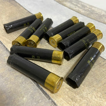 Load image into Gallery viewer, 28 Gauge Black Empty Herters Hulls Once Fired