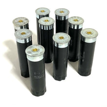Load image into Gallery viewer, Black Empty Shotgun Shells Herters 12 Gauge Shotshells Spent 12GA Hulls Cartridges Fired Used Casings Shot Gun Shells Qty 100 Pcs FREE SHIPPING