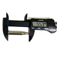 Load image into Gallery viewer, Nickel .223 Remington / 5.56 Nato Dummy Rifle Rounds With New Bullet