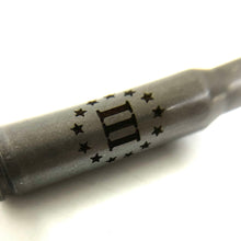 Load image into Gallery viewer, 308 WIN Steel Shells III Percenter Engraved Casing 5 Pcs