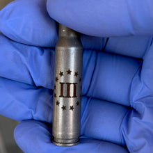 Load image into Gallery viewer, 308 WIN Steel Shells III Percenter Engraved Casing 5 Pcs