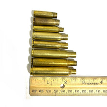 Load image into Gallery viewer, Mixed Brass Bullet Casings Once Fired .223 7.62x39 (AK47) 270 300BO 308 30-06 7MM Qty 32
