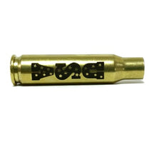 Load image into Gallery viewer, Engraved 308 WIN Brass Shells USA Casing 5 Pcs