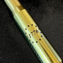Load image into Gallery viewer, Engraved 1776 Betsy Ross 13 Stars 50 BMG Hand Polished Brass Shell