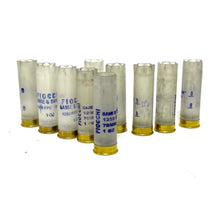 Load image into Gallery viewer, Translucent Empty Shotgun Shells 12 Gauge Hulls Used Shot Gun Once Fired Spent Casings Ammo Cartridges Shotshells 10 Pcs - Shipping Included