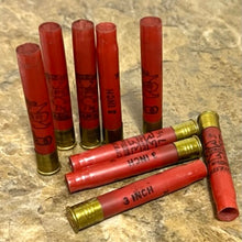 Load image into Gallery viewer, 410 Gauge Empty Shotgun Shells Spent Red 3 Inch Hulls Fired Shot Gun Spent Casings 10 Pcs - Free Shipping